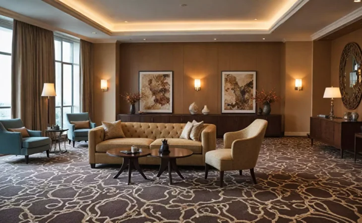 Wykładziny dywanowe w hotelach i restauracjach — specyfika zastosowań